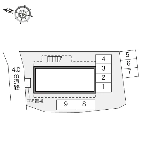 広島市安佐南区相田１丁目 月極駐車場